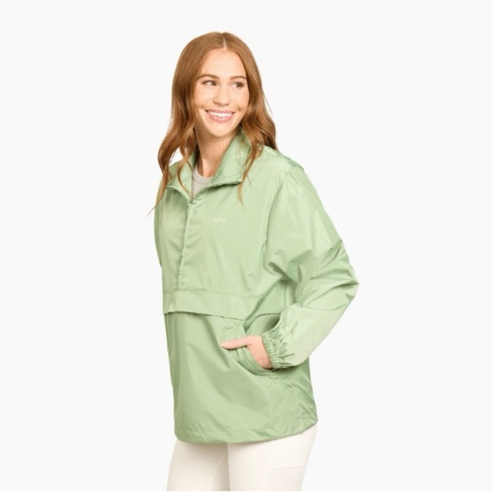 Bala Bangles Women's Green Windbreaker Jacket S/M